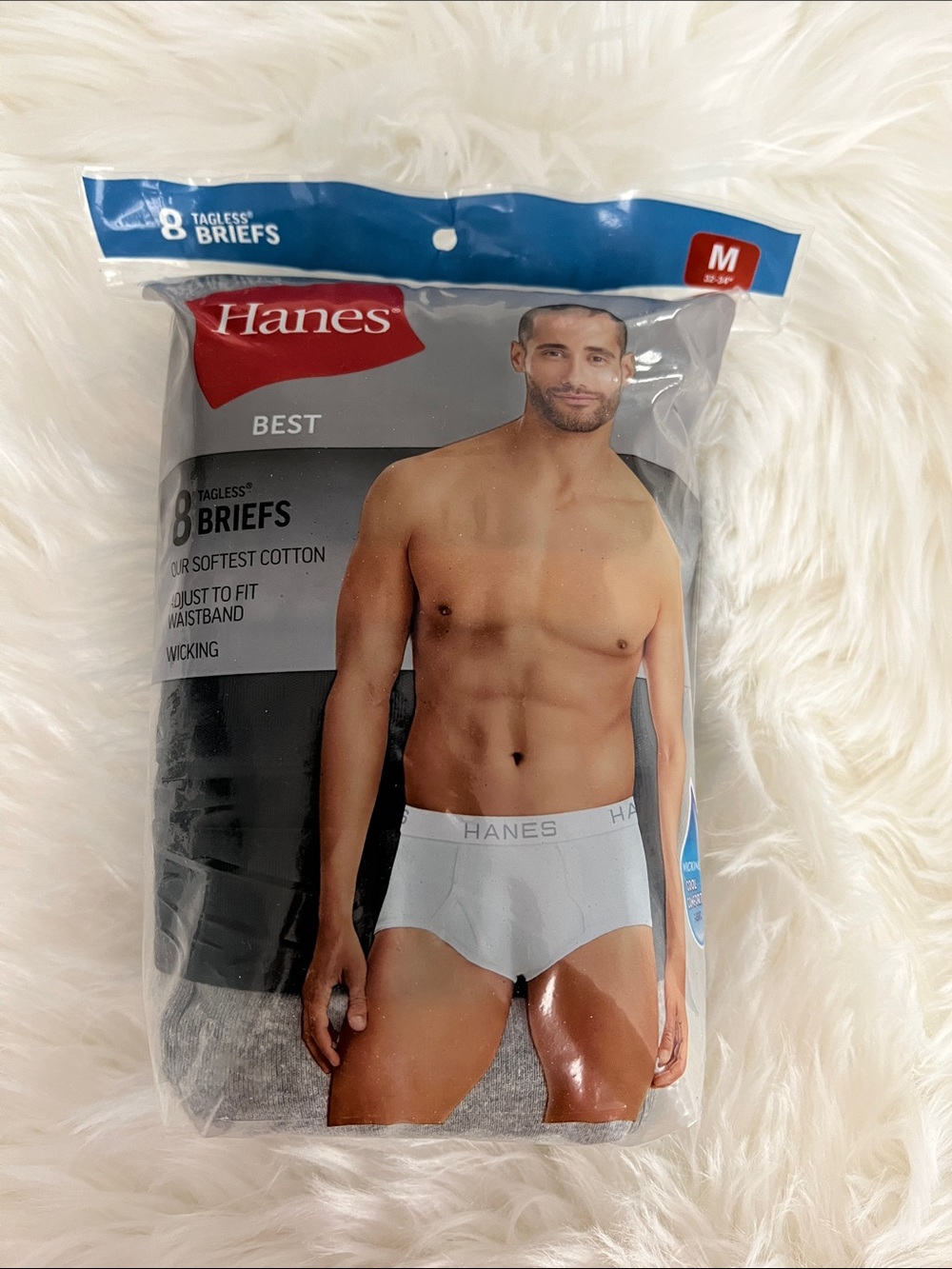 Men’s Tagless Briefs Underwear 8 Pack
